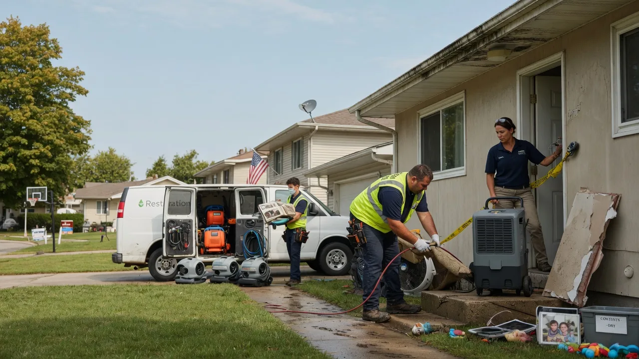 Water Damage Restoration in South Branch, MI near me